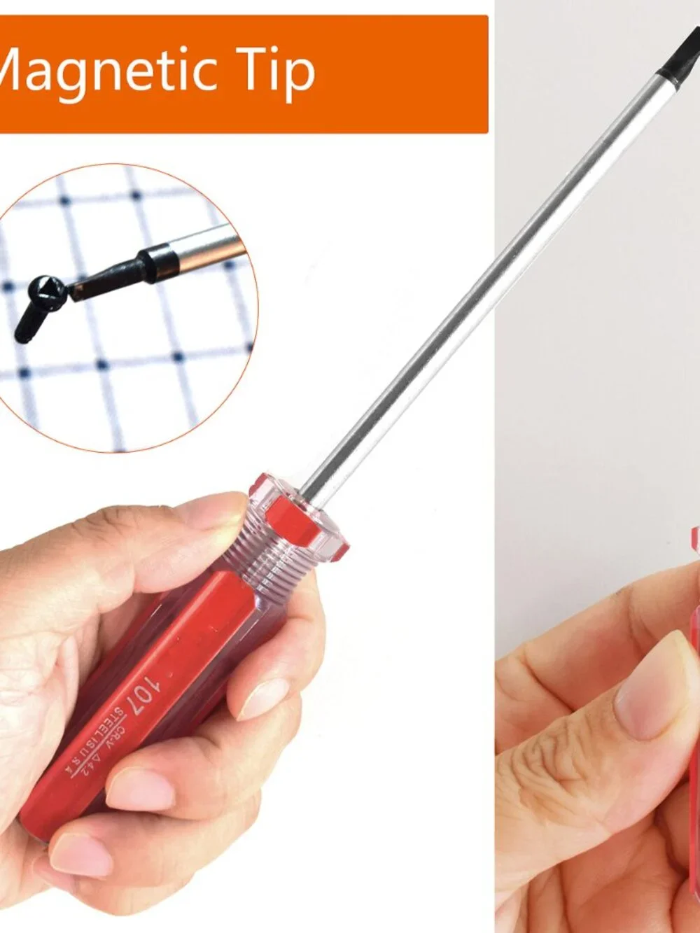 Triangle Screwdrivers Set 7 Sizes 1.4mm 1.8mm 2.0mm 2.3mm 2.7mm 3.0mm 4.2mm, SKZ